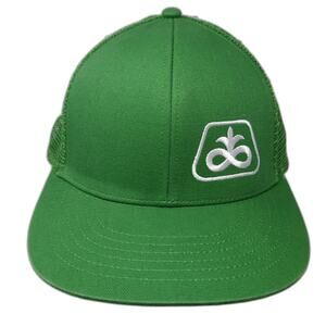 Pioneer Corteva Agriscience Snapback Trucker Hat Green One Size K-Products